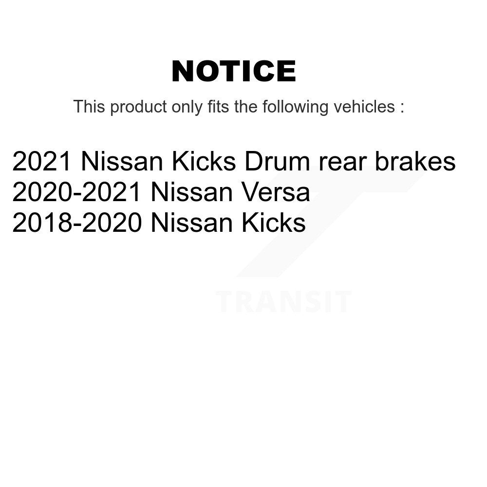 [Avant et Arrière] Plaquette de frein pour Nissan Kicks Versa KTN-100875