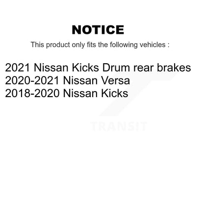 [Avant et Arrière] Plaquette de frein pour Nissan Kicks Versa KTN-100875