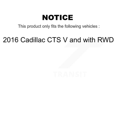 [Avant et Arrière] Plaquette de frein pour 2016 Cadillac CTS V with RWD KTN-100951