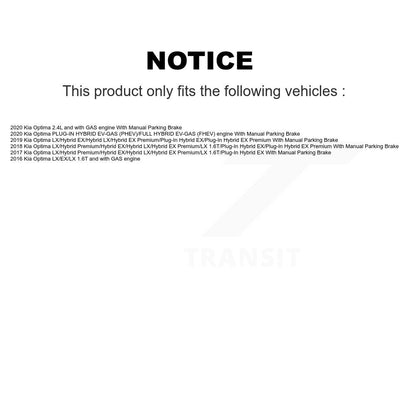 [Avant et Arrière] Plaquette de frein pour Kia Optima KTN-100961