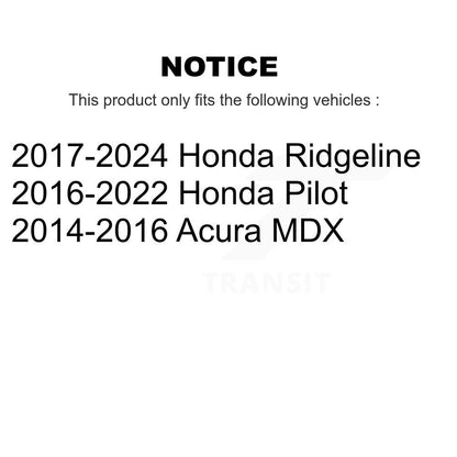 [Avant et Arrière] Plaquette de frein pour Honda Pilot Ridgeline Acura MDX KTN-100978