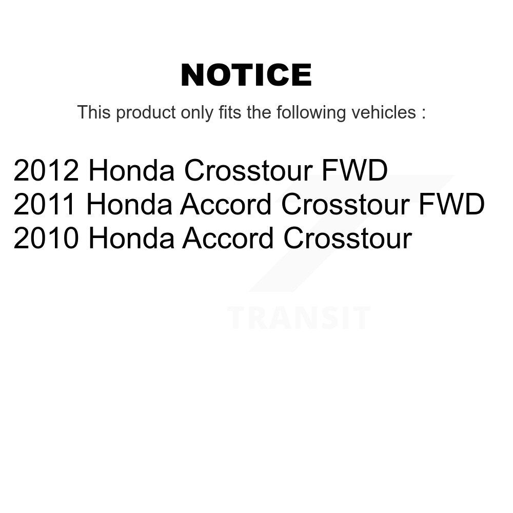 [Avant et Arrière] Plaquette de frein pour Honda Accord Crosstour KTN-101005