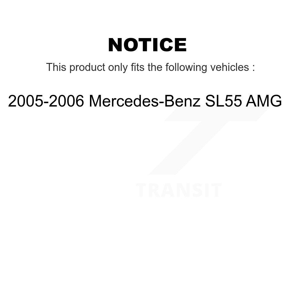 [Avant] Kit d'ensemble de bras de suspension et joint à rotule pour 2005-2006 Mercedes-Benz SL55 AMG KTR-100004