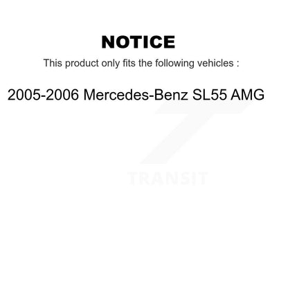 [Avant] Kit d'ensemble de bras de suspension et joint à rotule pour 2005-2006 Mercedes-Benz SL55 AMG KTR-100004