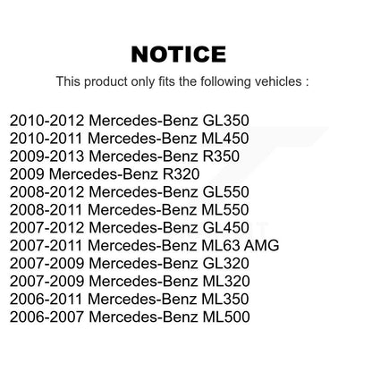 [Avant] Kit d'ensemble de bras de suspension et joint à rotule pour Mercedes-Benz ML350 GL450 GL550 ML500 ML320 ML550 GL320 GL350 ML450 234mm Overall longueur KTR-100019