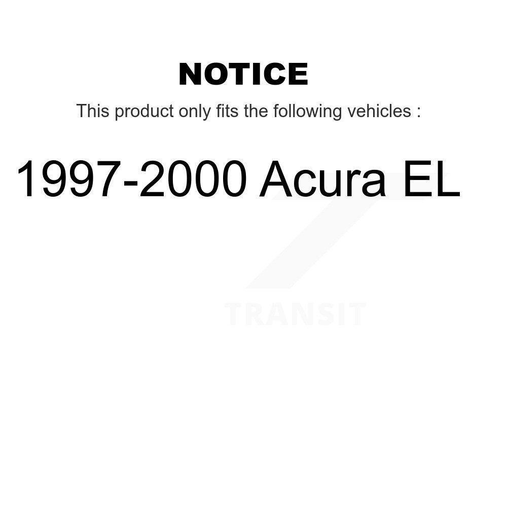 [Avant] Kit d'ensemble de bras de suspension et joint à rotule pour 1997-2000 Acura EL KTR-100055