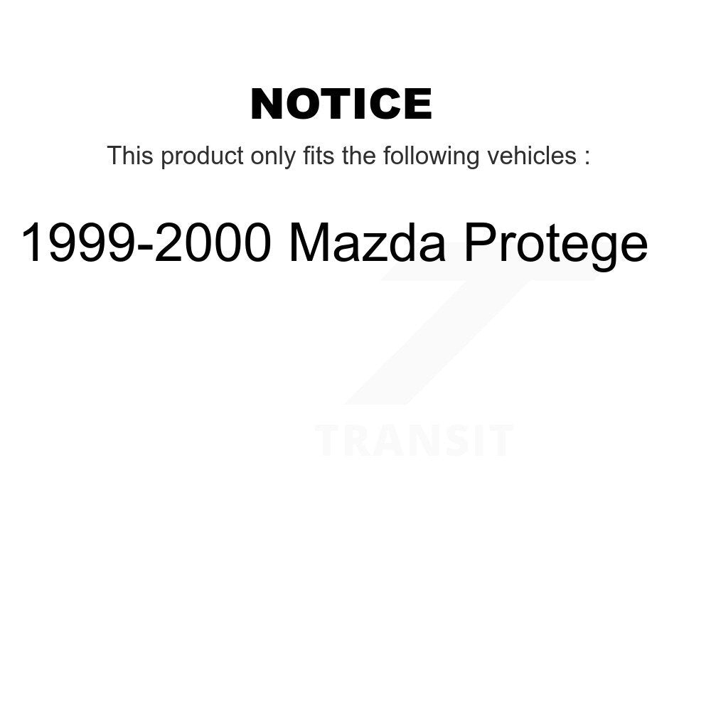 [Avant] Kit d'ensemble de bras de suspension et joint à rotule pour 1999-2000 Mazda Protege KTR-100068