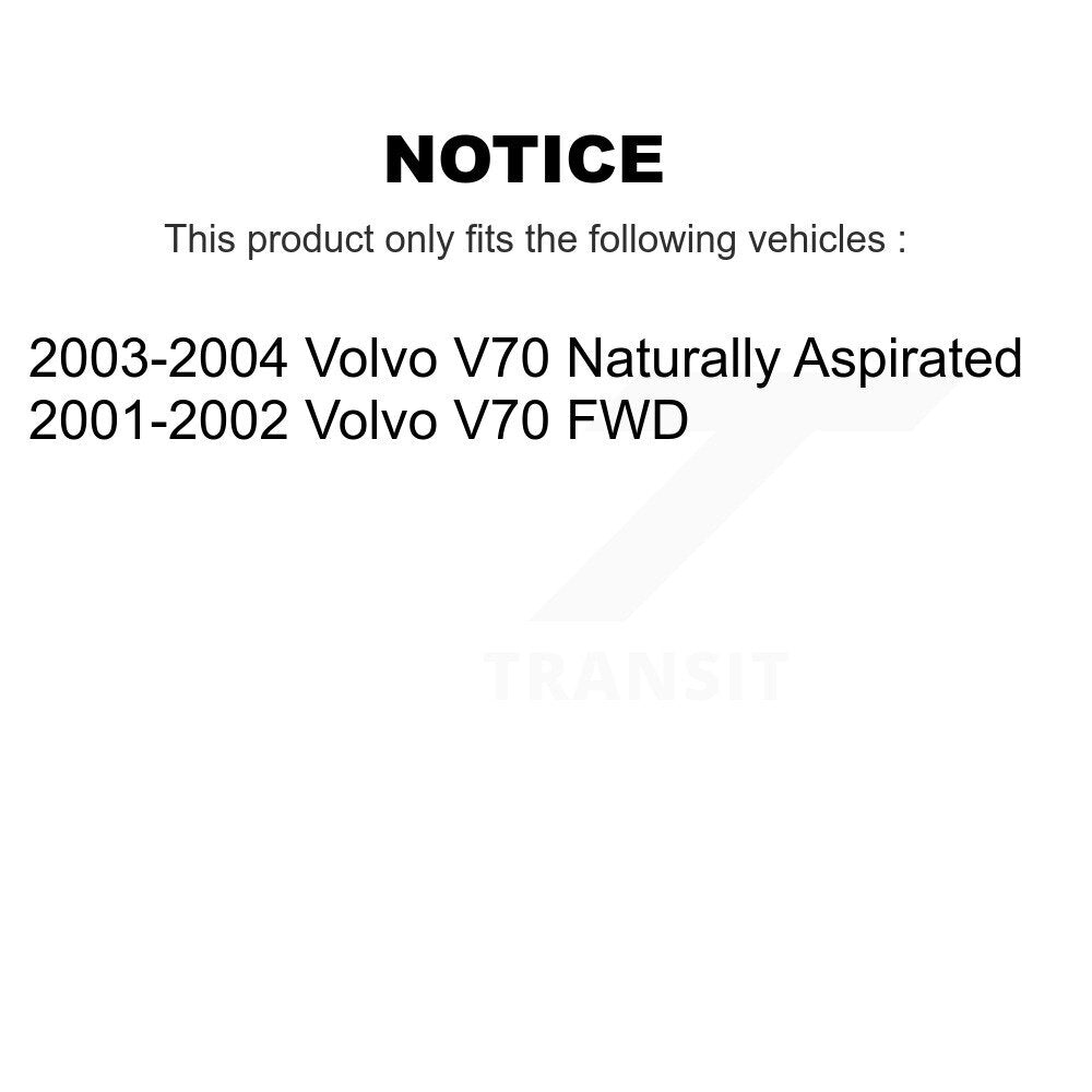 [Avant] Kit d'ensemble de bras de suspension et joint à rotule pour Volvo V70 KTR-100073