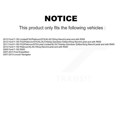 [Avant] Kit d'ensemble de bras de suspension et joint à rotule pour Ford F-150 Expedition Lincoln Navigator KTR-100136