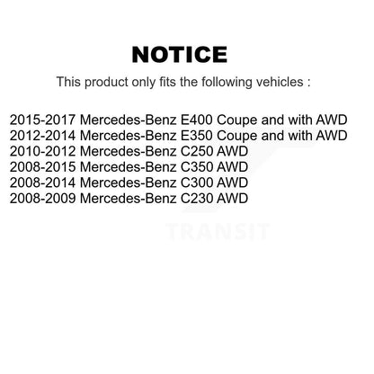 [Avant] Ensemble de bras de suspension et joint à rotule pour Mercedes-Benz C300 C350 C250 E350 KTR-100279