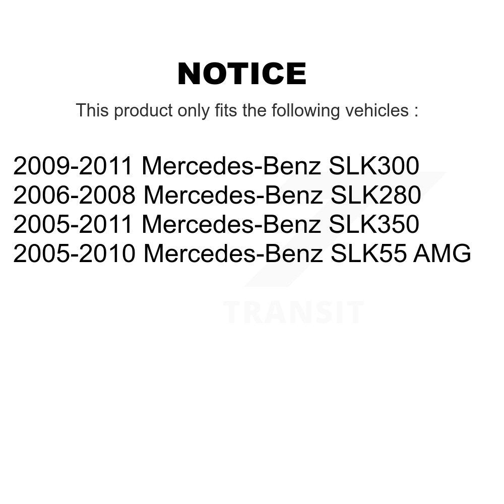 [Avant] Kit d'ensemble de bras de suspension et joint à rotule pour Mercedes-Benz SLK350 SLK280 SLK55 AMG KTR-100292