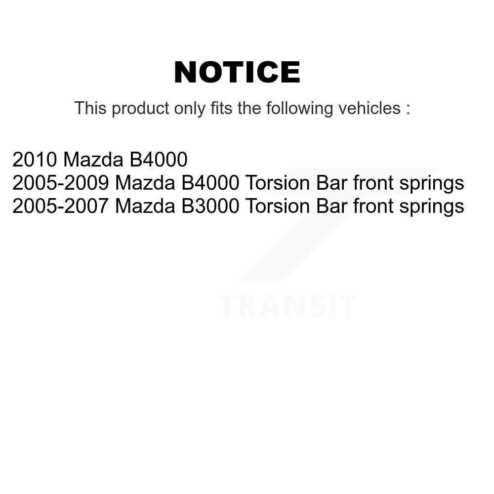 [Avant] Kit d'ensemble de bras de suspension et joint à rotule pour Mazda B3000 B4000 KTR-100376
