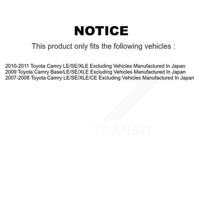 [Avant] Ensemble de bras de suspension et joint à rotule pour Toyota Camry KTR-100541