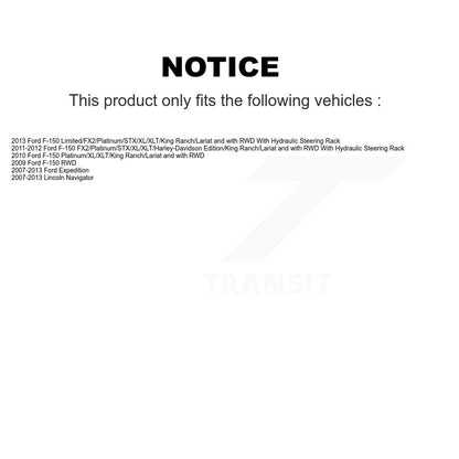 [Avant] Kit d'ensemble de bras de suspension et joint à rotule pour Ford F-150 Expedition Lincoln Navigator KTR-100561