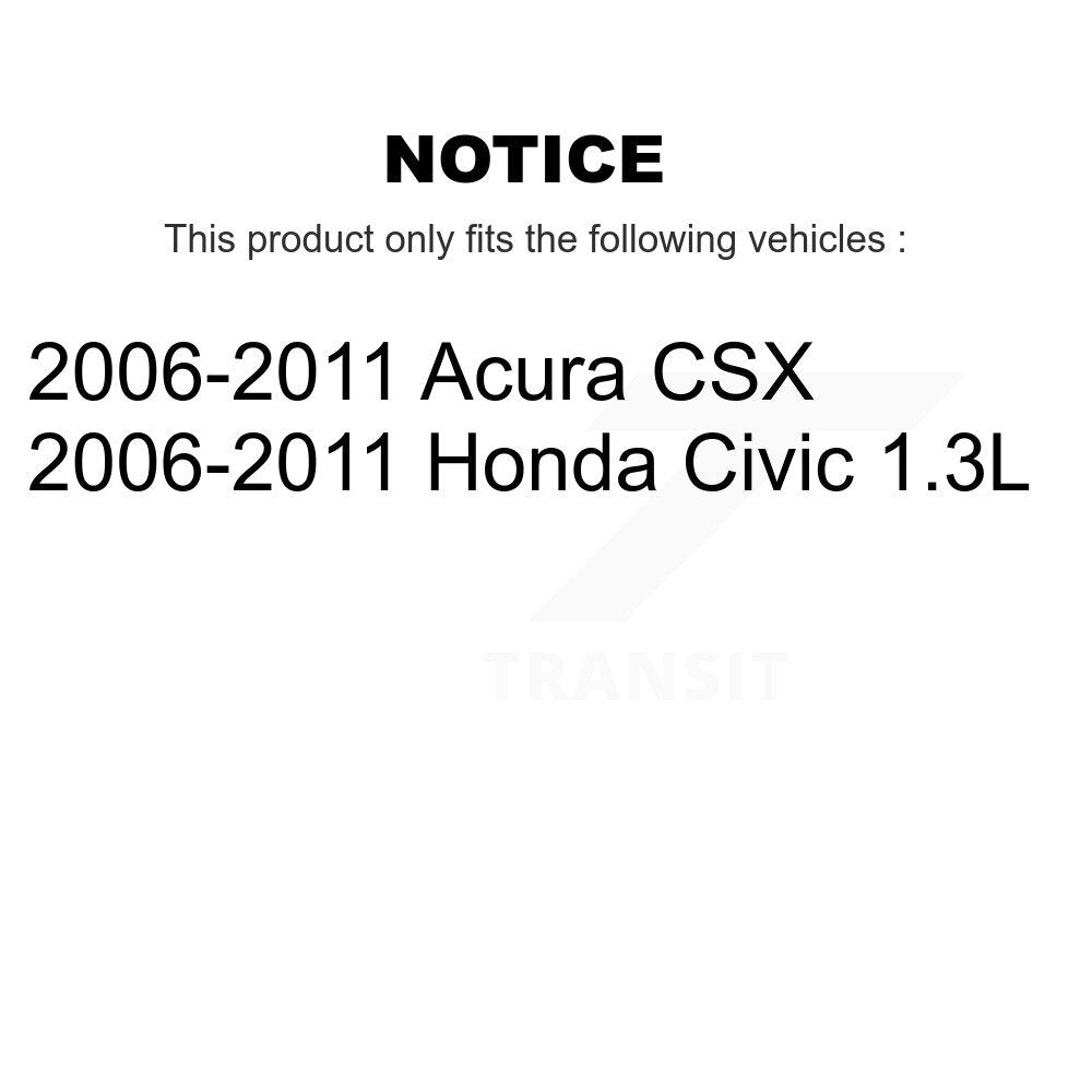 [Avant] Kit d'ensemble de bras de suspension et joint à rotule pour Honda Civic 1.3L KTR-100598
