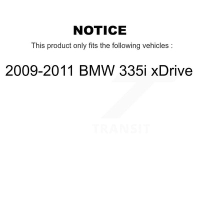 [Avant] Kit d'ensemble de bras de suspension et joint à rotule pour 2009-2011 BMW 335i xDrive KTR-100625