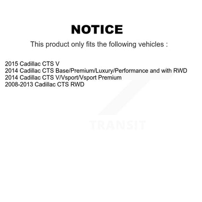 [Avant] Kit de biellette de barre stabilisatrice de suspension pour Cadillac CTS KTR-100713