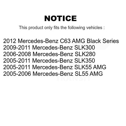 [Avant] Kit de biellette de barre stabilisatrice de suspension pour Mercedes-Benz SLK350 SLK280 SLK300 SLK55 AMG SL55 C63 KTR-100775