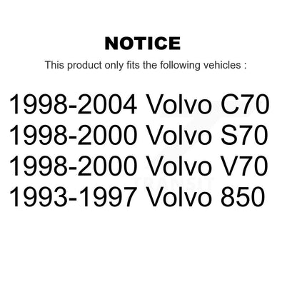[Avant] Kit de biellette de barre stabilisatrice de suspension pour Volvo S70 850 V70 C70 KTR-100799