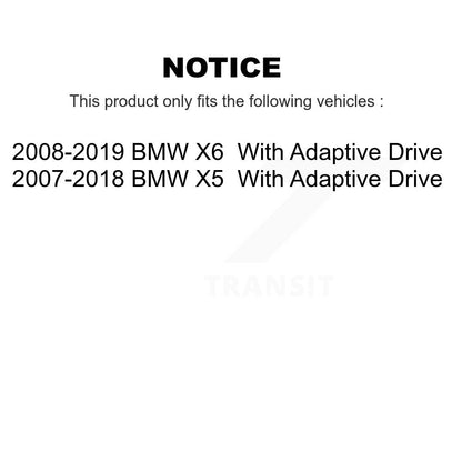 [Avant] Kit de biellette de barre stabilisatrice de suspension pour BMW X5 X6 avec Adaptive Drive KTR-100863