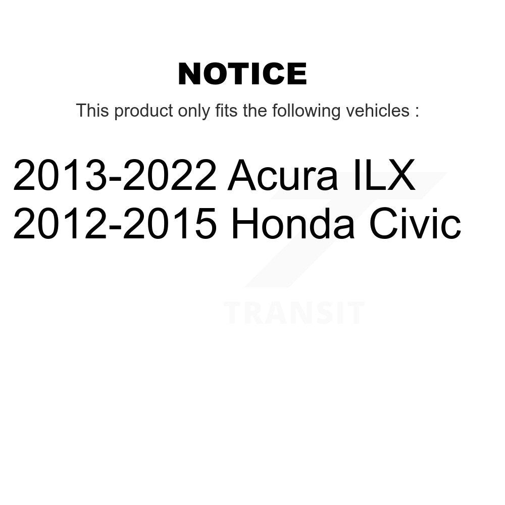 [Avant] Kit de biellette de barre stabilisatrice de suspension pour Honda Civic Acura ILX KTR-100880