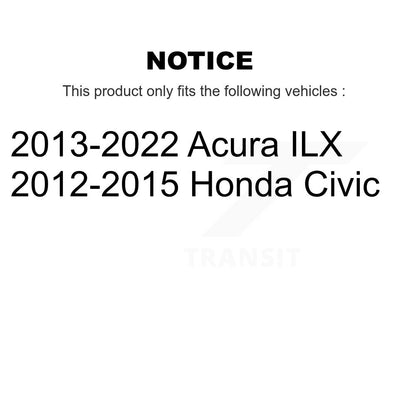 [Avant] Kit de biellette de barre stabilisatrice de suspension pour Honda Civic Acura ILX KTR-100880