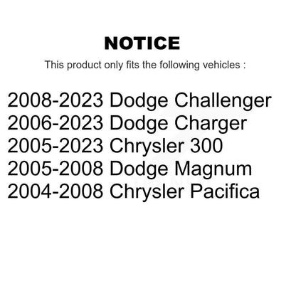 [Arrière] Kit de biellette de barre stabilisatrice de suspension pour Dodge Chrysler Charger 300 Challenger Pacifica Magnum KTR-100938