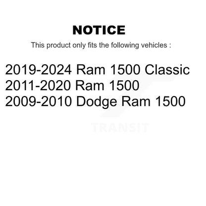 [Arrière] Kit de biellette de barre stabilisatrice de suspension pour Ram 1500 Dodge Classic KTR-100978