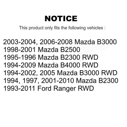 [Arrière] Kit de biellette de barre stabilisatrice de suspension pour Ford Ranger F-150 Mazda B3000 B2300 B4000 B2500 KTR-100995