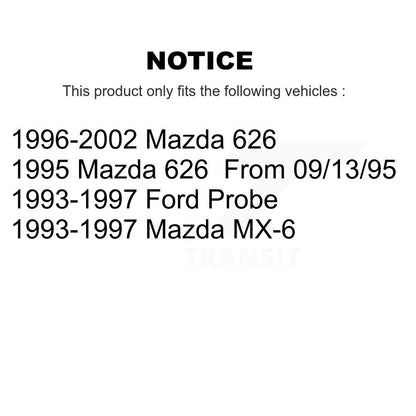 [Arrière] Kit de biellette de barre stabilisatrice de suspension pour Mazda 626 Ford Probe MX-6 KTR-101000