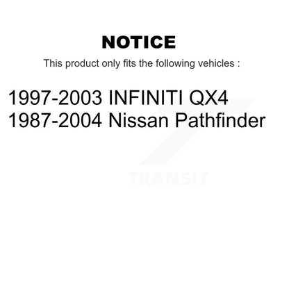 [Arrière] Kit de biellette de barre stabilisatrice de suspension pour Nissan Pathfinder Infiniti QX4 INFINITI KTR-101011