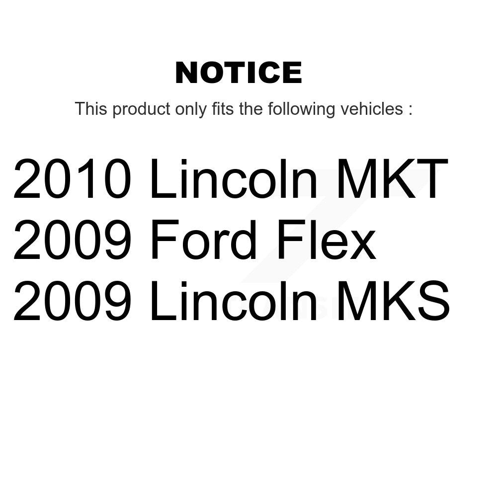 [Arrière] Kit de biellette de barre stabilisatrice de suspension pour Ford Flex Lincoln MKS MKT KTR-101077