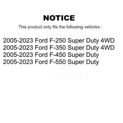 [Avant] Kit de Rotule de suspension pour Ford F-250 Super Duty F-350 F-450 F-550 KTR-101111
