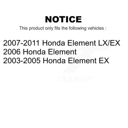 [Inférieur avant] Kit de Rotule de suspension pour Honda Element KTR-101115