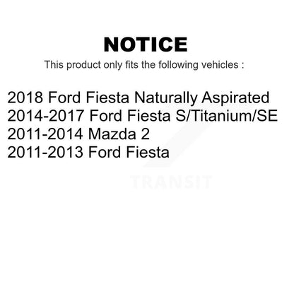 [Inférieur avant] Kit de Rotule de suspension pour Ford Fiesta Mazda 2 KTR-101171