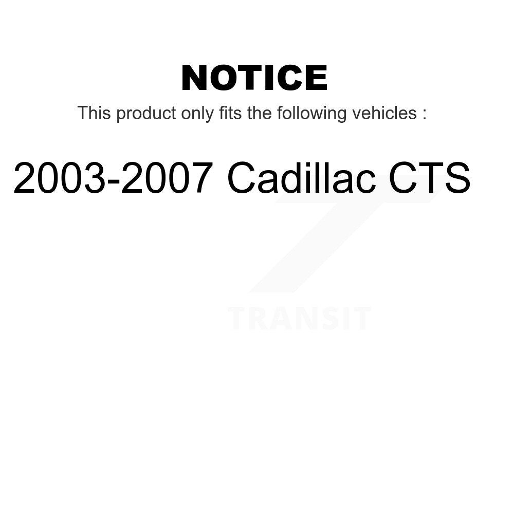 [Inférieur avant] Kit de Rotule de suspension pour 2003-2007 Cadillac CTS KTR-101235