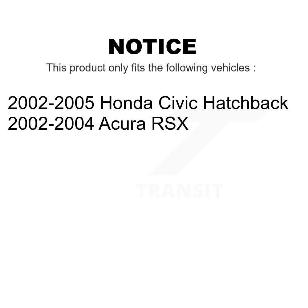 [Inférieur avant] Kit de Rotule de suspension pour Honda Civic Acura RSX KTR-101262