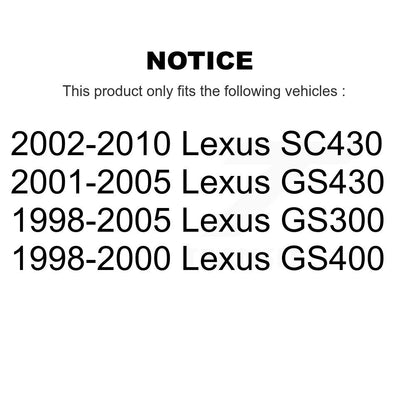 [Avant] Kit de Rotule de suspension pour Lexus GS300 SC430 GS400 GS430 KTR-101278