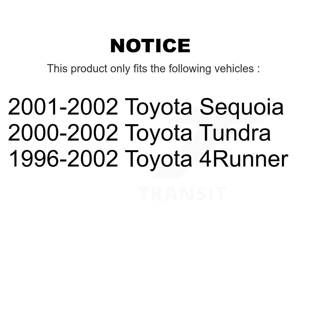 [Avant] Kit de Rotule de suspension pour Toyota 4Runner Tundra Sequoia KTR-101284