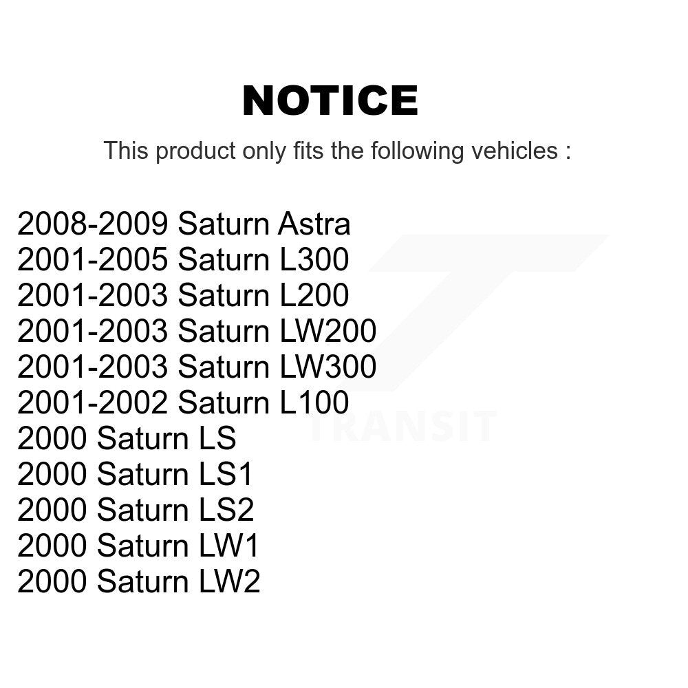 [Avant] Kit d'ensemble de bras de suspension et joint à rotule pour Saturn L200 L300 Astra LS1 L100 LW200 LS2 LW300 LW2 LW1 LS KTR-101363