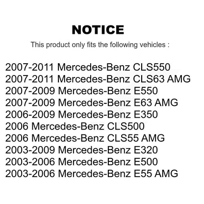 [Avant] Kit d'ensemble de bras de suspension et joint à rotule pour Mercedes-Benz E350 E320 E500 CLS550 CLS500 E550 E55 AMG E63 CLS55 CLS63 KTR-101556