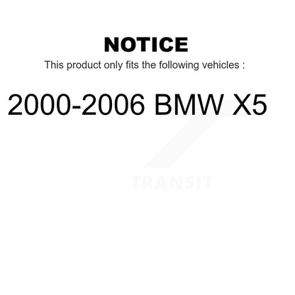 [Arrière] Kit d'ensemble de bras de suspension et joint à rotule pour 2000-2006 BMW X5 KTR-101592