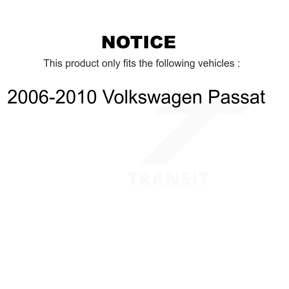 [Avant] Kit d'ensemble de bras de suspension et joint à rotule pour 2006 Volkswagen Passat KTR-101601