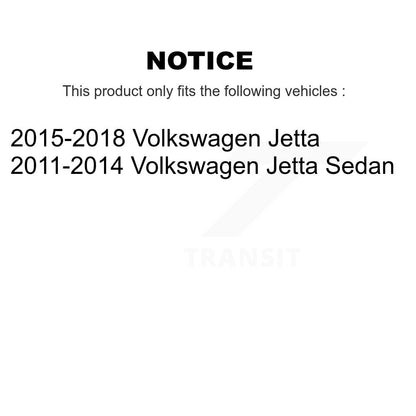 [Avant] Ensemble de bras de suspension et joint à rotule pour Volkswagen Jetta KTR-101604