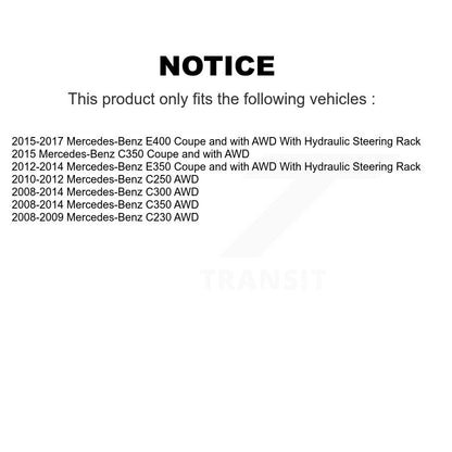 [Avant] Ensemble de bras de suspension et joint à rotule pour Mercedes-Benz C300 C350 C250 KTR-101680