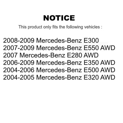 [Avant] Ensemble de bras de suspension et joint à rotule pour Mercedes-Benz E350 E320 E300 E500 KTR-101734