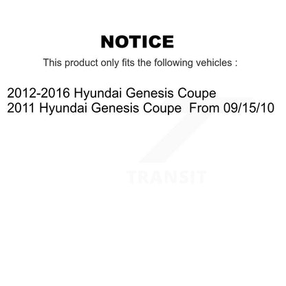 [Avant] Ensemble de bras de suspension et joint à rotule pour Hyundai Genesis Coupe KTR-101751