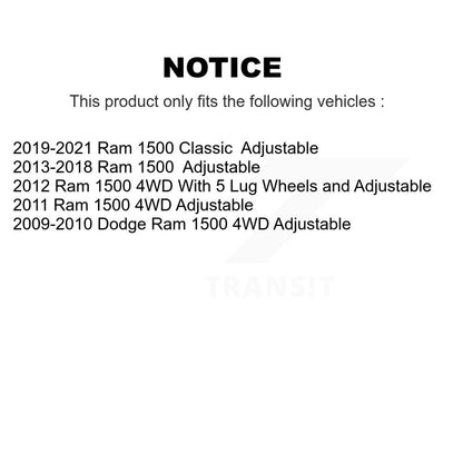 [Avant] Kit de Rotule de suspension pour Ram 1500 Dodge 4WD KTR-101762
