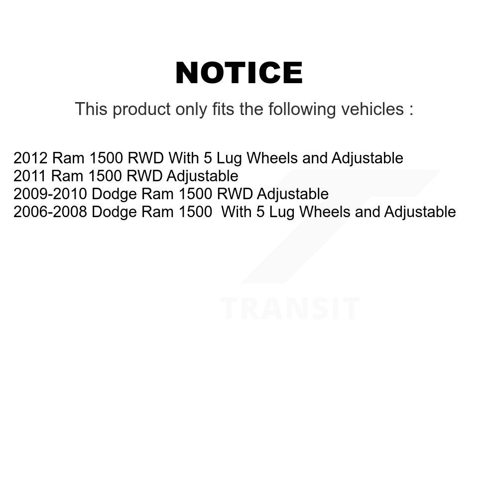 [Avant] Kit de Rotule de suspension pour Dodge Ram 1500 KTR-101763