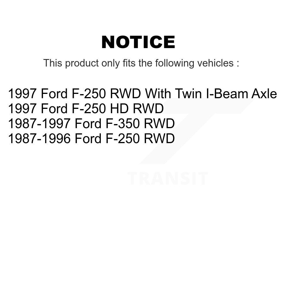 [Avant] Kit de Rotule de suspension pour Ford F-250 F-350 RWD KTR-101821